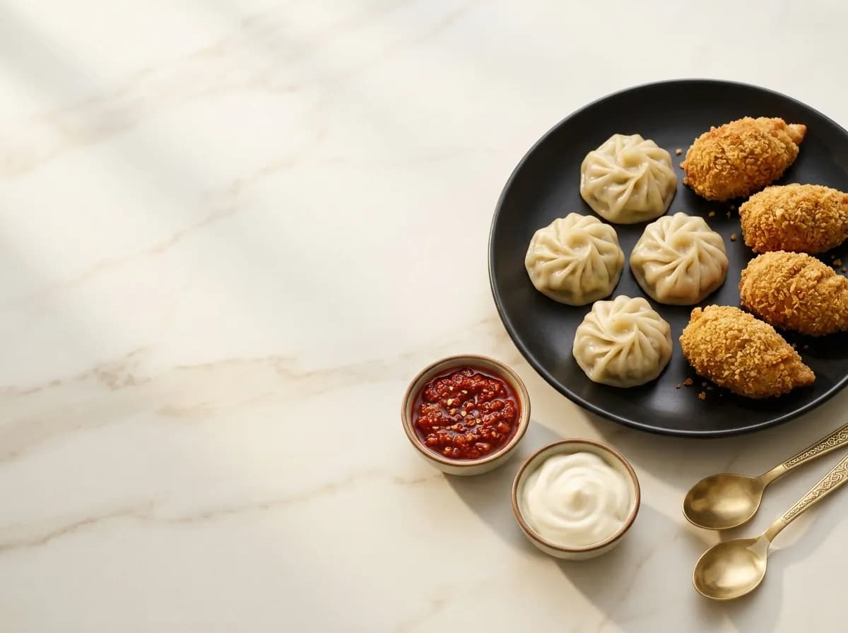 Dil Mange Momos from the Laxman Bikaner menu, Ballabgarh