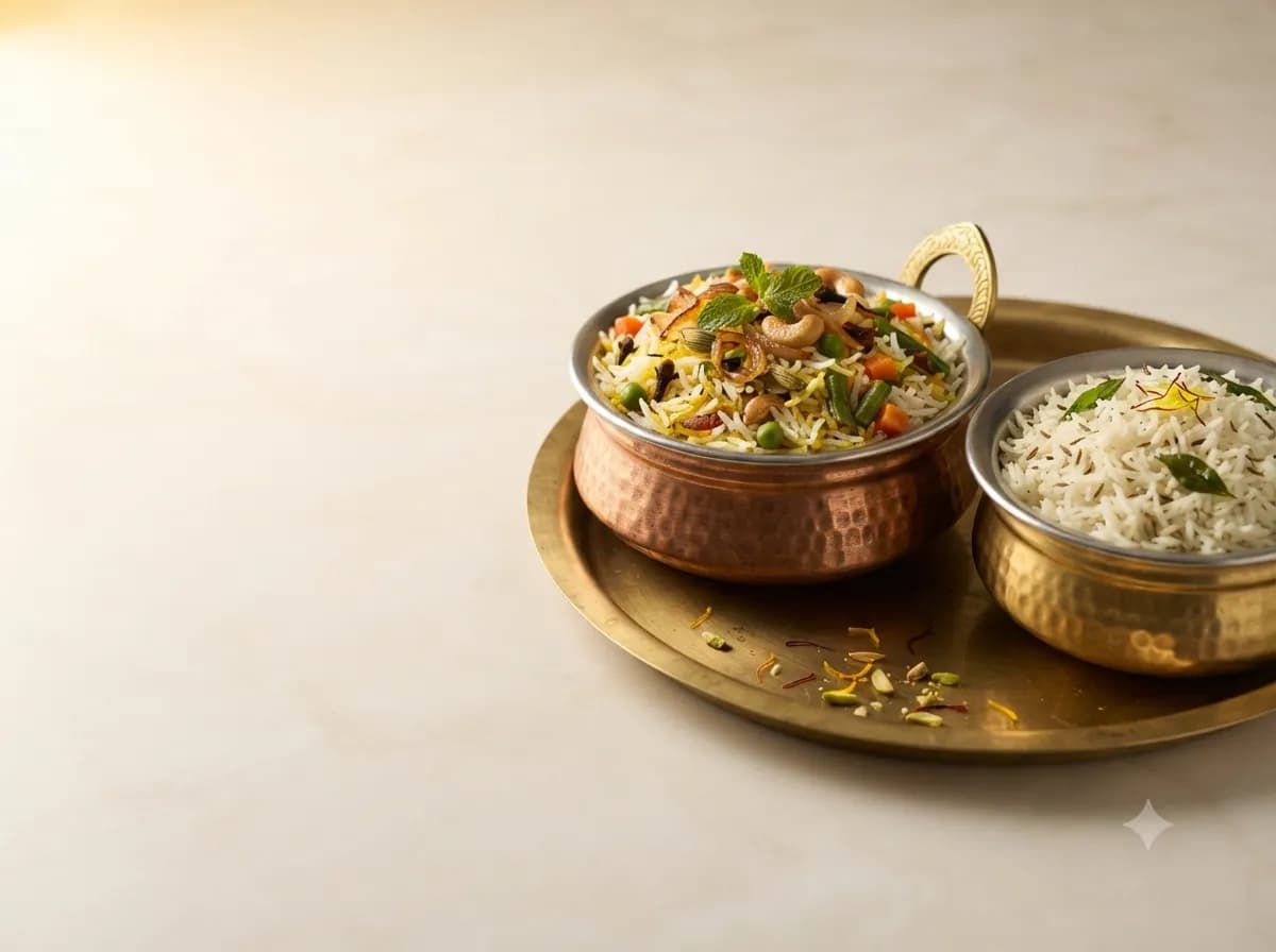 Basmati ki Peshkash from the Laxman Bikaner menu, Ballabgarh